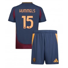 AS Roma Mats Hummels #15 Tredjedraktsett Barn 2024-25 Kortermet (+ korte bukser)